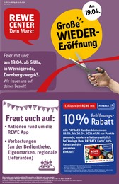 Aktueller REWE Supermärkte Prospekt für Schmatzfeld: Dein Markt mit 38} Seiten, 15.04.2024 - 20.04.2024