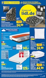 Lidl Kopfkissen im Prospekt 