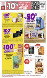Prix et réduction Café dans le prospectus Géant Casino en cours Offre Café dans le catalogue Géant Casino du moment à la page 23