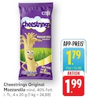 Original Mozzarella im Angebot bei EDEKA in Mainz Original Mozzarella Angebote von Cheestrings bei EDEKA Mainz für 1,79 €
