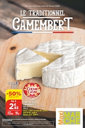 Prospectus Bi1 à Frambouhans: "LE TRADITIONNEL CAMEMBERT", 12} pages, 05/02/2025 - 10/02/2025