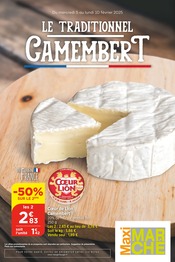 Catalogue Supermarchés Bi1 en cours à Précy-sous-Thil et alentours, "LE TRADITIONNEL CAMEMBERT", 12 pages, 05/02/2025 - 10/02/2025