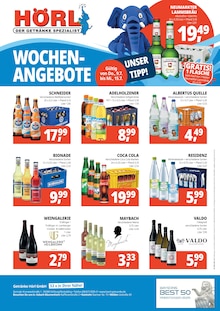 Getränke Hörl Prospekt der KW 28 "HÖRL. DER GETRÄNKE SPEZIALIST" Aktueller Getränke Hörl Prospekt "HÖRL. DER GETRÄNKE SPEZIALIST" Seite 2 von 3 Seiten