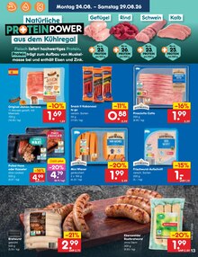 Bratwurst im Netto Marken-Discount Prospekt "Aktuelle Angebote" mit 68 Seiten (Cottbus)