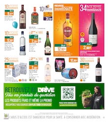 Promotion Vodka dans le prospectus Supermarchés Match, valable du 21/10/2025 au 02/11/2025 Promo Vodka dans le catalogue Supermarchés Match du moment à la page 19