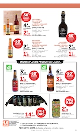 Promos Bière dans le catalogue "Engagés pour soutenir NOS PARTENAIRES LOCAUX." de Super U Bière en promo dans le catalogue Super U à la page 15