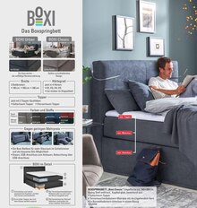 Boxspringbett „Boxi Classic“ bei Höffner in Meerbusch Boxspringbett „Boxi Classic“ im Angebot bei Höffner Meerbusch für 899,00 €