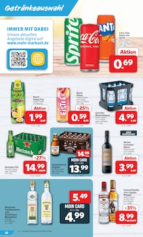 Coca Cola im Markant Nordwest Prospekt "DER MARKT FÜR GUTES ESSEN UND TRINKEN" mit 12 Seiten (Lippstadt)