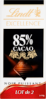 TABLETTES DE CHOCOLAT NOIR LINDT EXCELLENCE - LINDT en promo chez Auchan Hypermarché Valence à 5,29 €