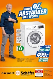 Aktueller expert Schäfer Elektromärkte Prospekt für Limburg: RUDIS % ABSTAUBER DER WOCHE mit 1} Seite, 10.10.2025 - 25.10.2025