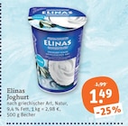 Joghurt im Angebot bei tegut in Schwäbisch Gmünd Joghurt Angebote von Elinas bei tegut Schwäbisch Gmünd für 1,49 €