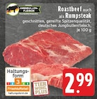 Roastbeef als Rumpsteak Angebote von Jungbullen-Fleisch bei EDEKA Dorsten für 2,99 €