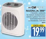 Heizlüfter„HL 3800“ Angebote von Clatronic bei EDEKA Augsburg für 19,99 €