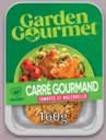 Carré gourmand tomates et mozzarella x2 - GARDEN GOURMET en promo chez Intermarché Bourges à 0,68 €