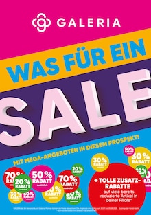 Aktueller Galeria Prospekt "Aktuelle Angebote" mit 20 Seiten