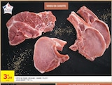 Promo Côte de porc (échine, carré, filet) à 3,29 € dans le catalogue Intermarché Super à Antibes