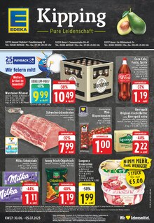 Coca Cola im EDEKA Prospekt "Aktuelle Angebote" mit 24 Seiten (Hennef (Sieg))