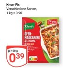 Aktuelles Fix Angebot bei GLOBUS in Bochum ab 0,39 €
