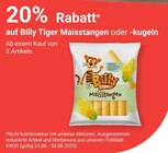 20% Rabatt im Angebot bei GLOBUS in Erlangen 20% Rabatt Angebote von Billy Tiger bei GLOBUS Erlangen