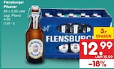 Pilsener von Flensburger für 12,99 € bei Netto Marken-Discount im Angebot Pilsener von Flensburger im aktuellen Netto Marken-Discount Prospekt