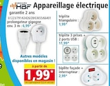 Promo Appareillage électrique à 1,99 € dans le catalogue Norma à Schiltigheim