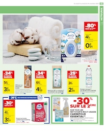 Prix et réduction Essuie-Tout dans le prospectus Carrefour Market en cours Offre Essuie-Tout dans le catalogue Carrefour Market du moment à la page 47