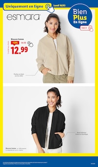 Promo Blouson Femme dans le catalogue Lidl du moment à la page 69