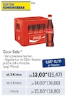 Aktuelles Coca-Cola Angebot bei Metro in Erlangen ab 15,47 €