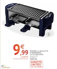 Appareil à raclette 2 personnes - LITTLE BALANCE en promo chez Intermarché Asnières-sur-Seine à 9,99 €