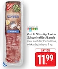 Zartes Schweinefilet/Lende bei EDEKA im Prospekt "" für 11,99 €