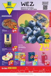 WEZ Supermarkt Prospekt der aktuellen Woche mit 29 Seiten, gültig von 27.07.2026 bis 01.08.2026, in Helpsen und Umgebung Aktueller WEZ Supermarkt Prospekt in Helpsen und Umgebung, "Die WEZette" mit 29 Seiten, 27.07.2026 - 01.08.2026