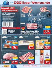 Schweinefilet Angebot & Preis im aktuellen Netto Marken-Discount Prospekt Schweinefilet Angebot im aktuellen Netto Marken-Discount Prospekt auf Seite 42