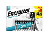 Max Plus Alk CHP8 AAA Batterie im MediaMarkt Saturn Prospekt Max Plus Alk CHP8 AAA Batterie von ENERGIZER im aktuellen MediaMarkt Saturn Prospekt für 7,99 €