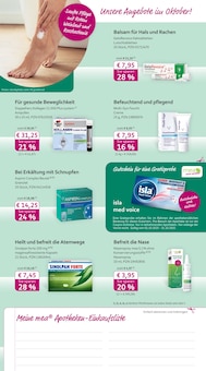 Nasenspray im aktuellen mea - meine apotheke Prospekt (Trier) Nasenspray im mea - meine apotheke Prospekt "Unsere Oktober-Angebote" mit 4 Seiten (Trier)