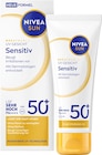Nivea im dm-drogerie markt Prospekt Sonnenfluid Gesicht sensitiv, LSF 50+ von NIVEA SUN im aktuellen dm-drogerie markt Prospekt für 10,95 €