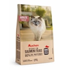 CROQUETTES POUR CHAT STÉRILISÉ SANS CÉRÉALES AU SAUMON AUCHAN - AUCHAN dans le catalogue Auchan Hypermarché
