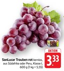 Trauben rot kernlos Angebote von SanLucar bei E center Darmstadt für 3,33 €