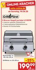 Aktuelle Gasgrill Angebote bei Netto Marken-Discount in Düsseldorf Aktuelles 2-Brenner Gasgrill portabel v2 G201E Angebot bei Netto Marken-Discount in Düsseldorf ab 199,99 €