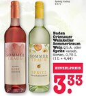 Sommertraum Wein Q.b.A. Angebote von Baden Ortenauer Weinkeller bei E center Eggenstein-Leopoldshafen für 3,33 €