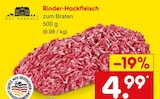 Aktuelles Rinder-Hackfleisch Angebot bei Netto Marken-Discount in Reutlingen ab 4,99 €