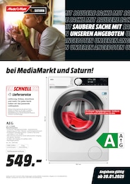 Waschmaschine Angebot im aktuellen MediaMarkt Saturn Prospekt auf Seite 1