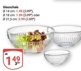 Glasschale Angebote bei GLOBUS Oberursel für 1,49 €