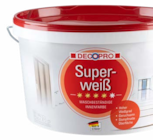 Superweiß Angebote von Decopro bei Sonderpreis Baumarkt Nordhausen für 8,99 €