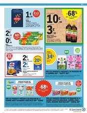 Promos Huile d'olive vierge dans le catalogue "Un budget sans pression" de E.Leclerc Huile d'olive vierge en promo dans le catalogue E.Leclerc à la page 11