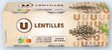 Lentilles - U dans le catalogue Super U