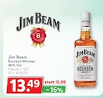 Bourbon Whiskey im Angebot bei Getränkeland in Rostock Bourbon Whiskey Angebote von Jim Beam bei Getränkeland Rostock für 13,49 €
