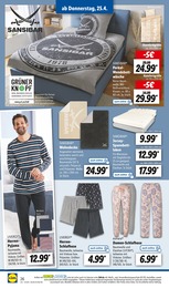 Pyjama Angebot im aktuellen Lidl Prospekt auf Seite 30