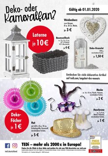 TEDi, DEKO- ODER KARNEVALFAN? für Berlin