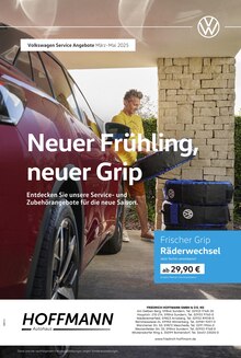 Aktueller Volkswagen Prospekt "Neuer Frühling, neuer Grip" Seite 1 von 1 Seiten