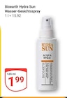 GLOBUS Rostock - Hydra Sun Wasser-Gesichtsspray Angebot im Prospekt Hydra Sun Wasser-Gesichtsspray bei GLOBUS im Rostock Prospekt für 1,99 €